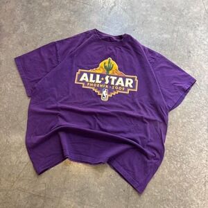NBA All Star 2009 Phoenix Suns Desert Graphic Tee Vintage Style Size XL